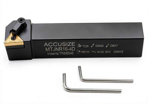 Accusize Industrial Tools 1" x 6" Turning Holder MTJNR-16-4D-1