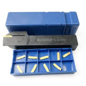 3/4" MGEHR2020-1.5 Turning Tool Holder with MGMN150-G Inserts, Set-0