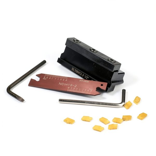 OSCArbide 1/2" Self-Lock Block SLTBN12-2 with Tin‑Coated GTN‑2 Inserts-7