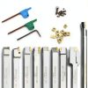 OSCArbide 3/8" Lathe Turning Tool Holder Set 9 Piece Nickel Plated-4