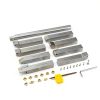 OSCArbide 3/4" Shank 9-Piece CNC Lathe Tool Holder Set Nickel Plated-1