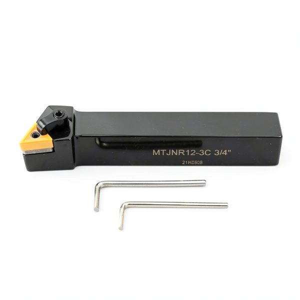 OSCArbide Lathe Turning Tool Holder MTJNR12-3C 3/4" Shank 5" Length-1