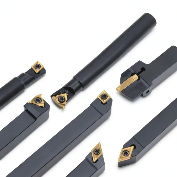 NORJIN Indexable Lathe Turning Set – 7 Holders & 14 Carbide Inserts-3
