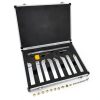 OSCArbide 3/4" Shank 9-Piece CNC Lathe Tool Holder Set Nickel Plated-7