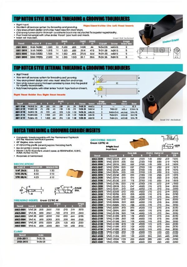 HHIP 2100-0011 TNSN-2B Style Clamp Turning Holder Compact Precision-3