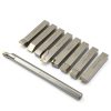 OSCArbide 3/4" Shank 9-Piece CNC Lathe Tool Holder Set Nickel Plated-2