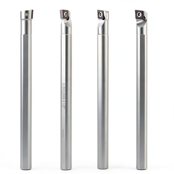 1/2" Lathe Boring Bar LA HARDWARE Holder with 10 Carbide Inserts-7