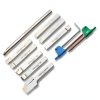 OSCArbide 3/8" Lathe Turning Tool Holder Set 9 Piece Nickel Plated-5