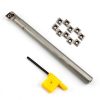 1/2" Lathe Boring Bar LA HARDWARE Holder with 10 Carbide Inserts-0