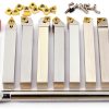 Oscarbide 5/8" Lathe Turning Tool Holder - 9-Piece Nickel Plated Set-2