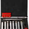Oscarbide 5/8" Lathe Turning Tool Holder - 9-Piece Nickel Plated Set-0