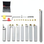OSCARBIDE 1” Shank Carbide Lathe Turning Holder – 9‑Piece-0
