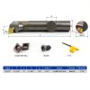 1/2" Lathe Boring Bar LA HARDWARE Holder with 10 Carbide Inserts-2